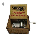 Wooden Music Box Type "Stranger Things"