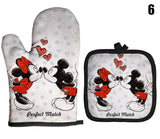 Mickey and Minnie Baking Gloves