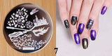 Nail Art Stamping Plates "The Wizarding World Of Magic" 1+1=3