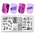 Nail Art Stamping Plates 80 Different Types of Manicure Designs 1+1=3