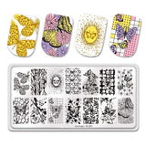 Nail Art Stamping Plates 80 Different Types of Manicure Designs 1+1=3