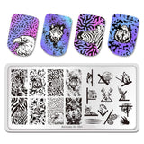 Nail Art Stamping Plates 80 Different Types of Manicure Designs 1+1=3