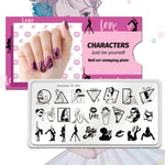 Nail Art Stamping Plates 80 Different Types of Manicure Designs 1+1=3