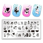 Nail Art Stamping Plates 80 Different Types of Manicure Designs 1+1=3