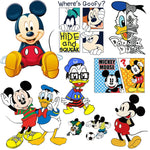 Cartoon Patches Stickers for Clothing 1+1=3