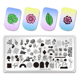 Nail Art Stamping Plates 80 Different Types of Manicure Designs 1+1=3