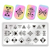 Nail Art Stamping Plates 80 Different Types of Manicure Designs 1+1=3