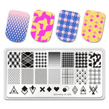 Nail Art Stamping Plates 80 Different Types of Manicure Designs 1+1=3