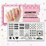 Nail Art Stamping Plates 80 Different Types of Manicure Designs 1+1=3