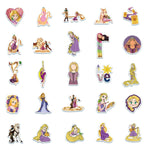 50pcs/pack Rapunzel (Tangled) Stickers