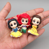 6pcs/set Princess Miniature Set: A Royal Collection