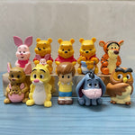 10pcs/set Winnie the Pooh Character Collection