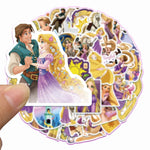 50pcs/pack Rapunzel (Tangled) Stickers