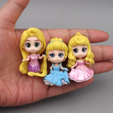 6pcs/set Princess Miniature Set: A Royal Collection