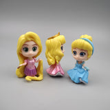 6pcs/set Princess Miniature Set: A Royal Collection