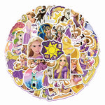 50pcs/pack Rapunzel (Tangled) Stickers