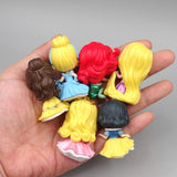 6pcs/set Princess Miniature Set: A Royal Collection