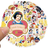 50pcs/pack Snow White and the Seven Dwarfs Stickers