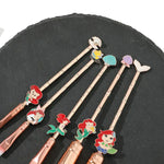 The Little Mermaid Makeup Brushes Set (5pcs)