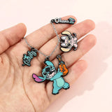 Cartoon Lilo & Stitch Necklace