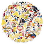 50pcs/pack Snow White and the Seven Dwarfs Stickers