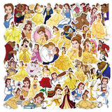 50pcs/pack Beauty and the Beast Stickers