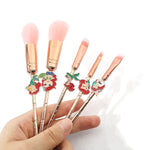 The Little Mermaid Makeup Brushes Set (5pcs)