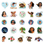 50pcs/pack Moana Cartoon Stickers