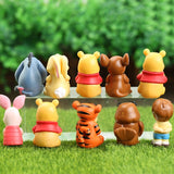 10pcs/set Winnie the Pooh Character Collection