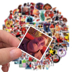 50-100pcs/pack The Incredibles Cartoon Stickers