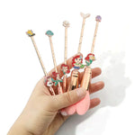 The Little Mermaid Makeup Brushes Set (5pcs)