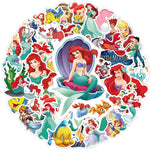 50pcs/pack The Little Mermaid Stickers