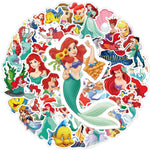 50pcs/pack The Little Mermaid Stickers