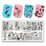 Nail Art Stamping Plates 80 Different Types of Manicure Designs 1+1=3