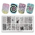 Nail Art Stamping Plates 80 Different Types of Manicure Designs 1+1=3