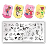 Nail Art Stamping Plates 80 Different Types of Manicure Designs 1+1=3