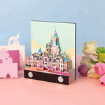 Cinderella Castle 3D Memo Pad