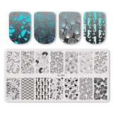 Nail Art Stamping Plates 80 Different Types of Manicure Designs 1+1=3