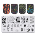 Nail Art Stamping Plates 80 Different Types of Manicure Designs 1+1=3