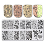 Nail Art Stamping Plates 80 Different Types of Manicure Designs 1+1=3