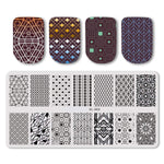 Nail Art Stamping Plates 80 Different Types of Manicure Designs 1+1=3