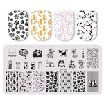 Nail Art Stamping Plates 80 Different Types of Manicure Designs 1+1=3