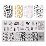 Nail Art Stamping Plates 80 Different Types of Manicure Designs 1+1=3