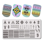 Nail Art Stamping Plates 80 Different Types of Manicure Designs 1+1=3