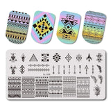 Nail Art Stamping Plates 80 Different Types of Manicure Designs 1+1=3