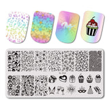 Nail Art Stamping Plates 80 Different Types of Manicure Designs 1+1=3