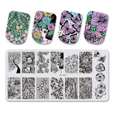 Nail Art Stamping Plates 80 Different Types of Manicure Designs 1+1=3