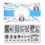 Nail Art Stamping Plates 80 Different Types of Manicure Designs 1+1=3