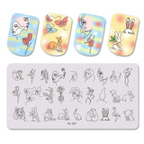 Nail Art Stamping Plates 80 Different Types of Manicure Designs 1+1=3