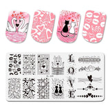 Nail Art Stamping Plates 80 Different Types of Manicure Designs 1+1=3